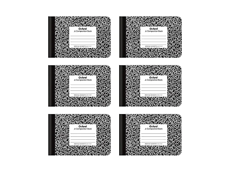 Oxford Oxford Jr. Composition Notebooks, 6 Pack