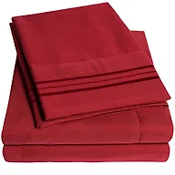 Classic Solid Microfiber Sheet Set