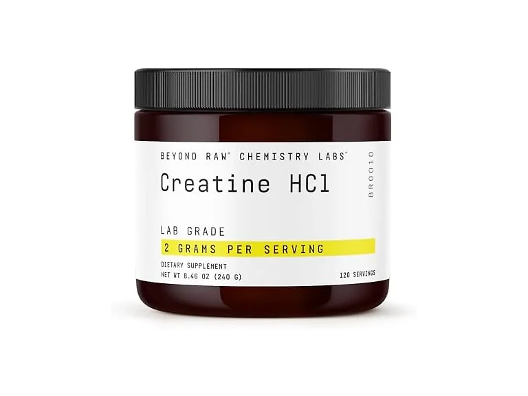 BEYOND RAW Science Backed Creatine HCl Powder
