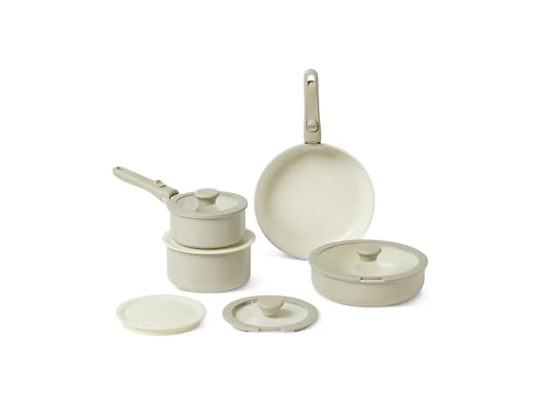 Amazon Basics Ceramic Nonstick Cookware Set
