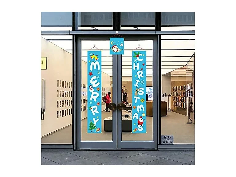 Axgo Christmas Door Couplet Hanging