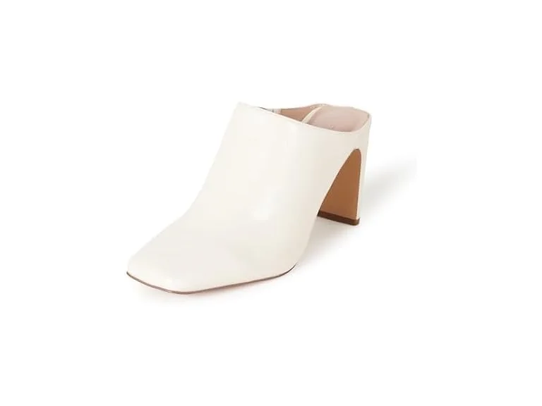 The Drop Women's Avena Square Toe Block Heel Mule