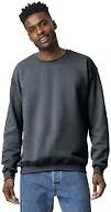 Gildan Adult Fleece Crewneck Sweatshirt, Style G18000, Multipack, Dark Heather (1-Pack), X-Large