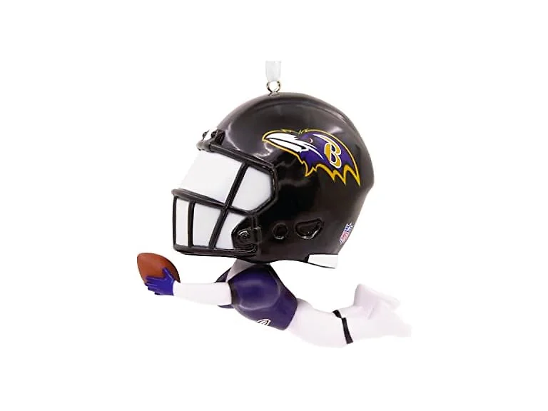 BALTIMORE RAVENS Bouncing Buddy Ornament