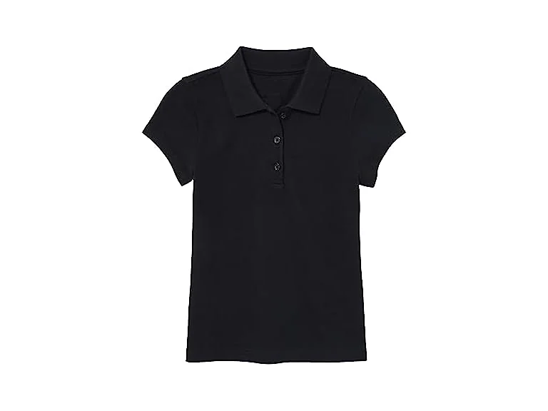 Girls S/S Stretch Pique Polo Shirt