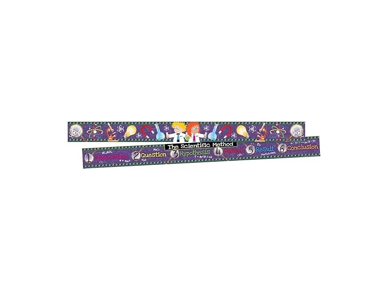 BARKER CREEK Double-Sided Border, Science and Scientific Method