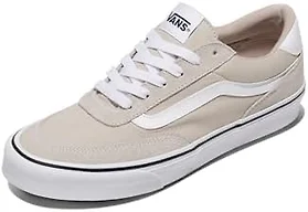 Vans Men's Brooklyn LS Shoe, Suede/Canvas Silver Lining, 8