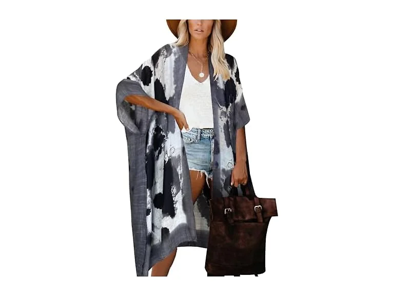 Moss Rose Women (OS) Summer Kimono Bathing Bikini