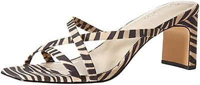 The Drop Women's Amelie Strappy Square Toe Heeled Sandal