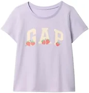 GAP Baby-Girls Short Sleeve Logo T-Shirt, Perfumed Lilac, S