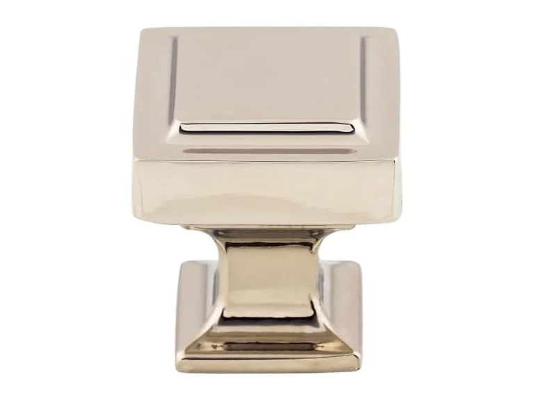 Top Knobs Ascendra 1 1/8" Length Square Cabinet Knob
