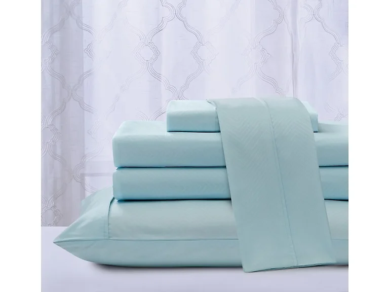 Rayon From Bamboo 4pc Chevron Sheet Set