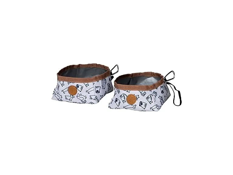 Sport Pet Travel Bowls - Soft Fabric 2pk