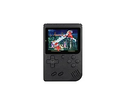 MQI MQ-GAME-BLK 400-in-1 Handheld Game Console Black 