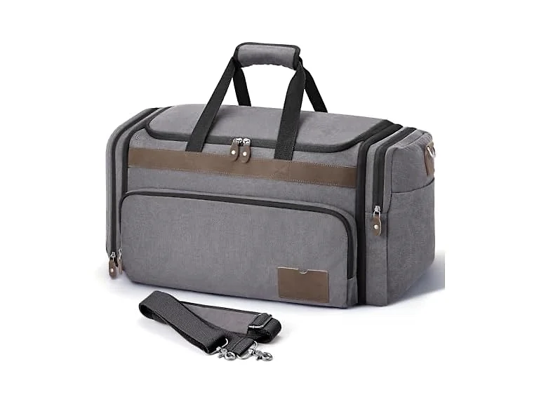SHOWKOO Dark Grey 60L Duffle Bag