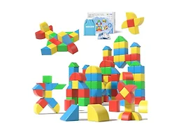 Asago Magnetic Blocks for Kids Ages 1-3, Large Magnet Toys Toddler Building