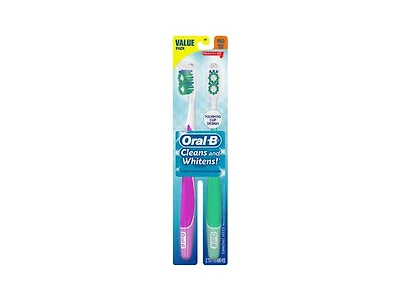 Oral B Advantage Toothbrush Medium 2 ct