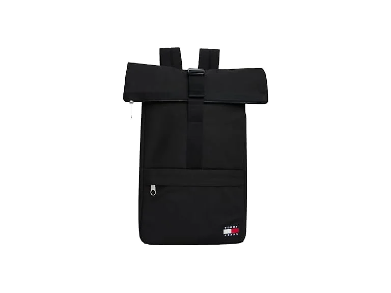 Tommy Jeans Daily Rolltop Backpack, Black