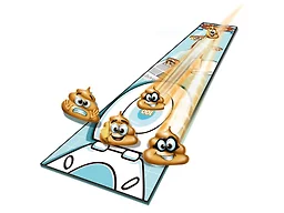 Poo Curling Game Set a Shuffleboard Game