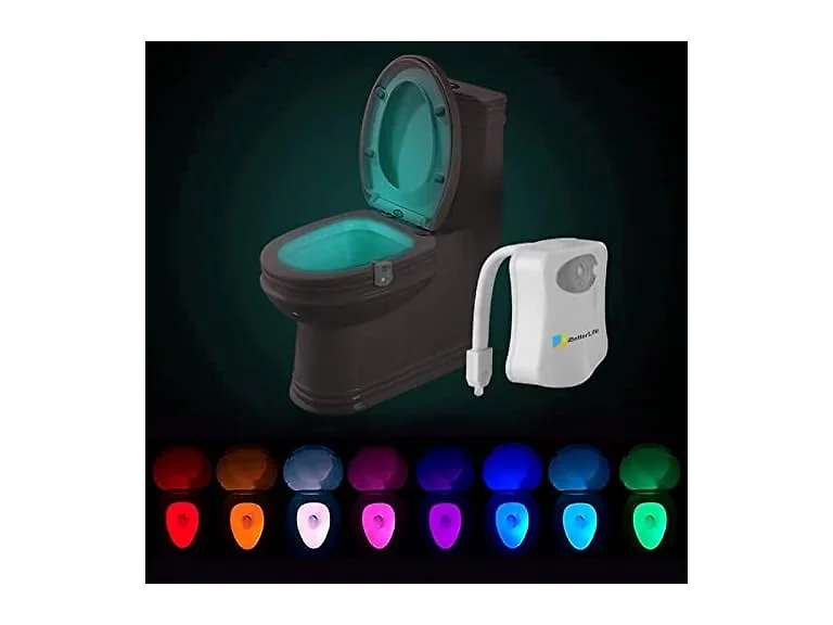iBetterLife Toilet Night Light Motion Sensor The O