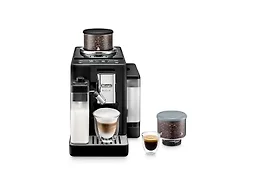 De'Longhi Rivelia Automatic Espresso Machine with Grinder & Milk Frother, Onyx Black