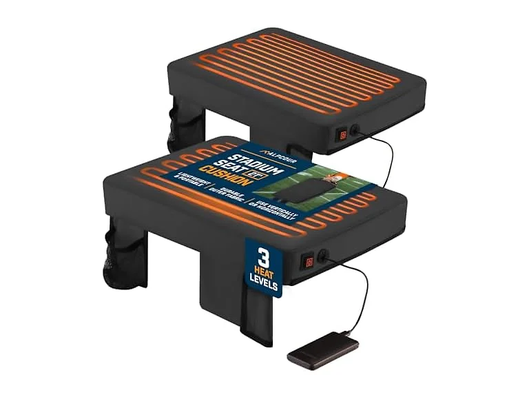 Alpcour 2PK Heated Stadium Seat Cushion