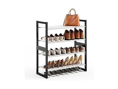 Orchidleaf 4-Tier Shoe Rack