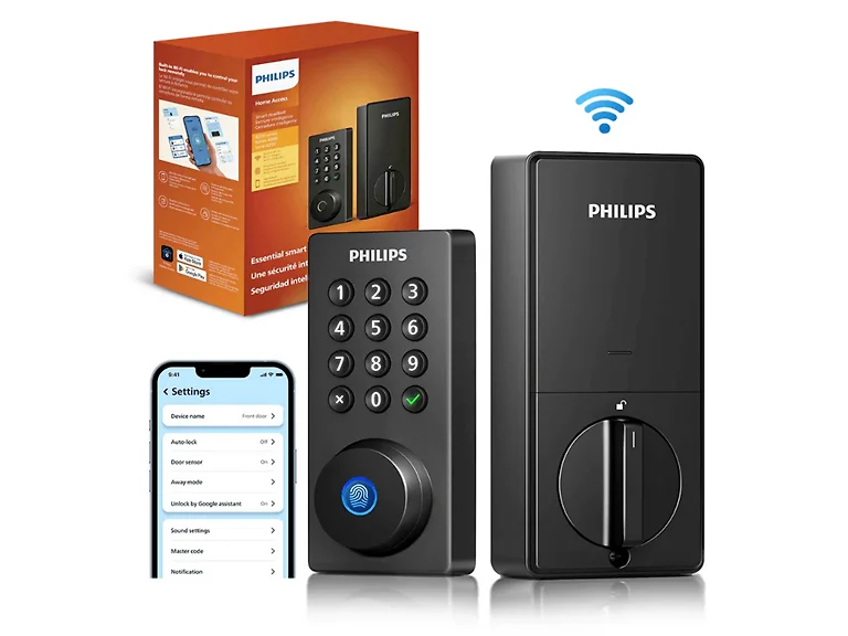 Philips DDL242X-1HW WiFi Keypad Deadbolt