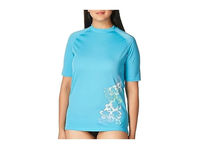 Kanu Surf Women's Marina Short Sleeve Rash Guard