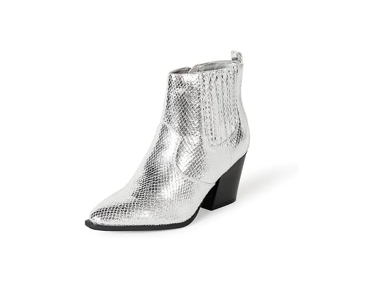 The Drop Women's Sia Pointed Toe Western Ankle Boot