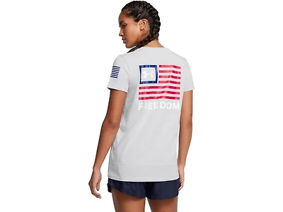 UA Women's Freedom Banner T-Shirt