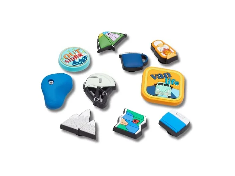 Crocs Jibbitz Shoe Charms, Camping and