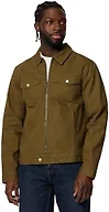 Amazon Essentials Men's Cotton Canvas Zip-Front Trucker Jacket 