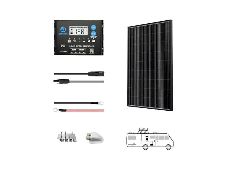 100W N-Type 12V Bifacial Solar Kits