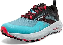 Brooks Cascadia 17 Women's Shoes Bluefish/Black/Diva Pink Size 8