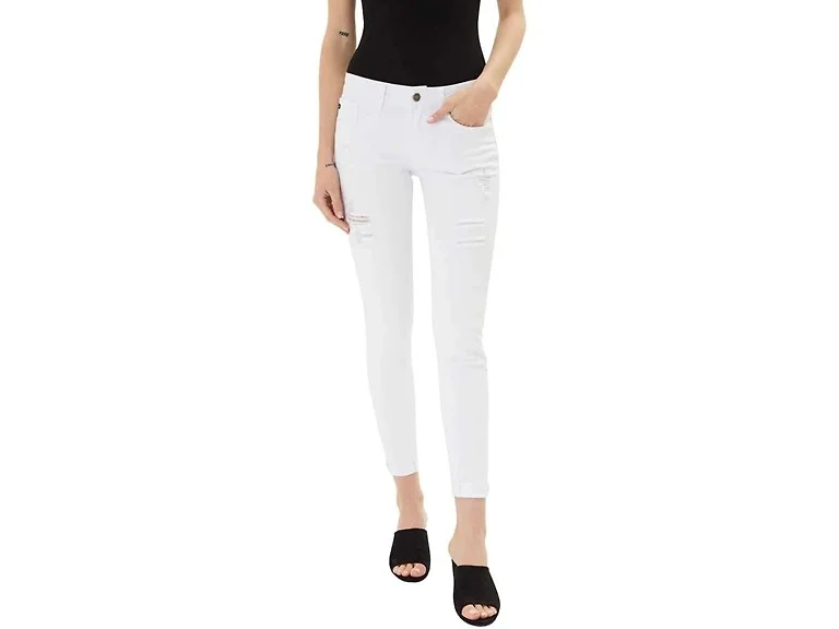 Kan Can Women (15/31) Low Ankle Skinny Jeans