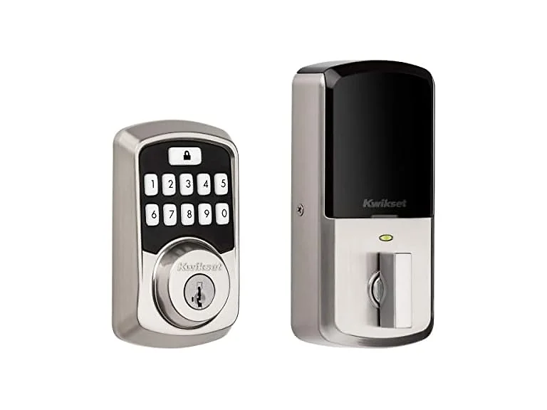 Kwikset Aura Bluetooth Programmable Keypad Nickel
