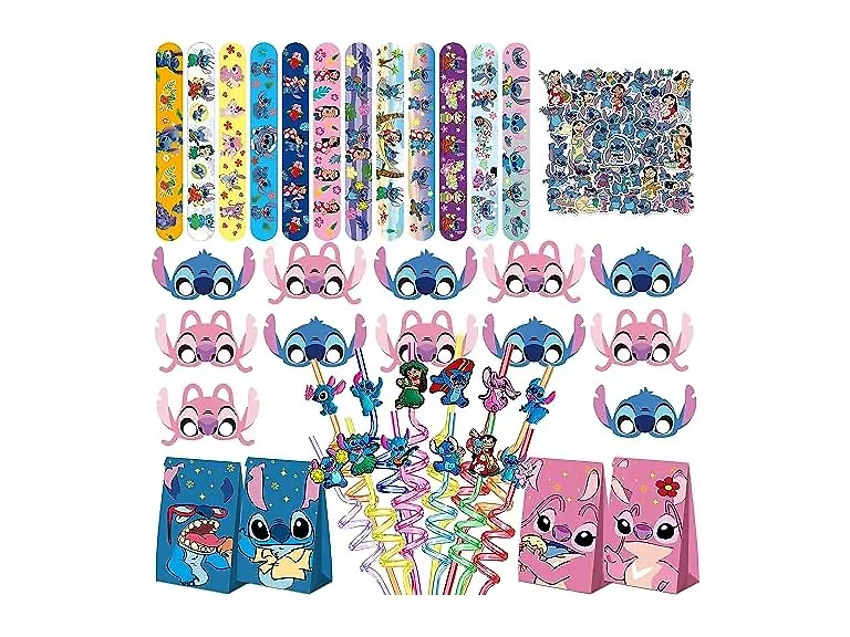 98 PC Lilo & Stitch Party Favor Supplies