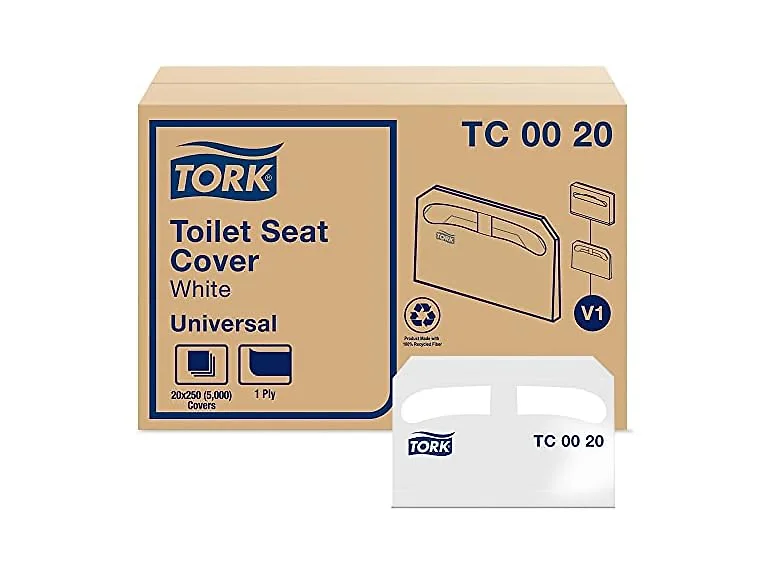 Tork Toilet Seat Cover White V1, Universal, TC0020