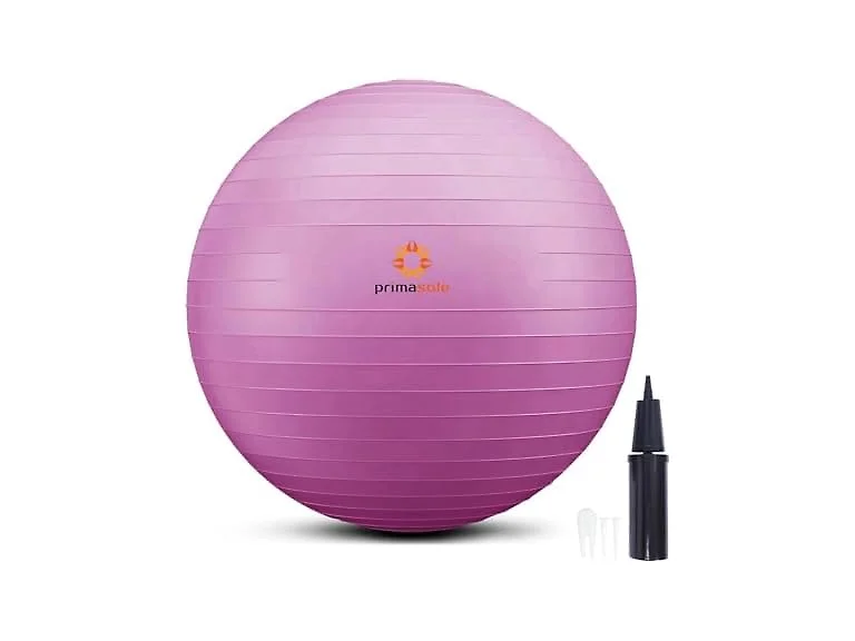Primasole 65cm Anti-Burst Yoga Ball (Pink)