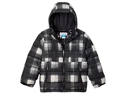 Columbia Youth Unisex Pike Lake II Printed Hooded Jacket, Chalk Omblur Tonal, Large