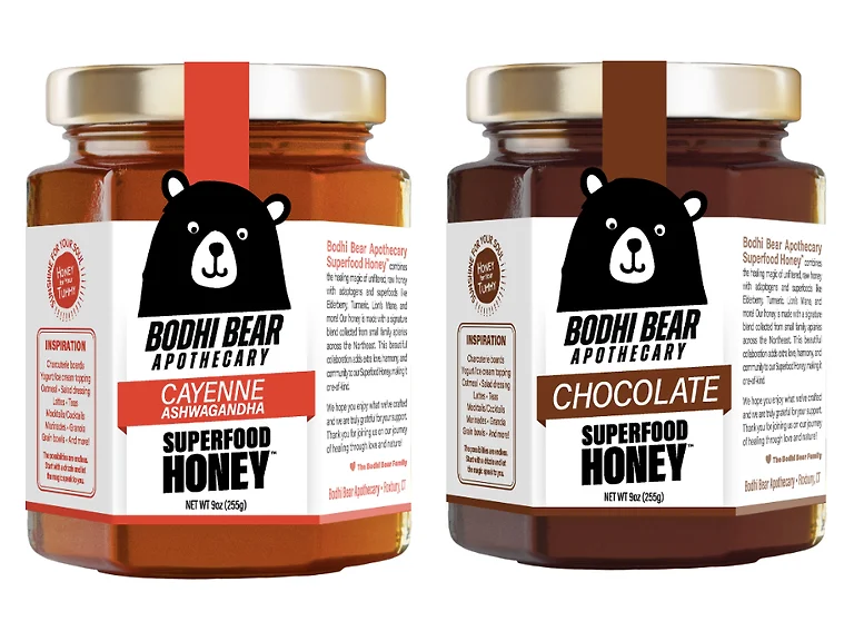 (2pk) Bodhi Bear Honey - Flavor Packed