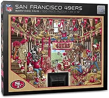 YouTheFan NFL San Francisco 49ers Barnyard Fans 500pc Puzzle