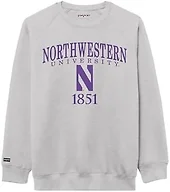 JanSport NCAA Officially Licensed Rival Crew Sweatshirt, Long Sleeve Graphic Pullover for Men & Women, Cotton-Polyester Blend Featuring Collegiate Design & Easy-On Style for Game Days, or Travel