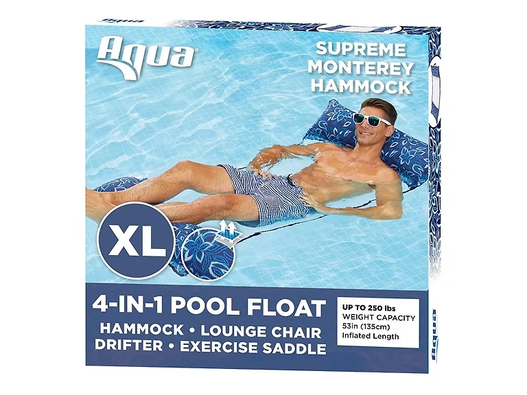 Aqua 4-in-1 Monterey Supreme XL Pool Float