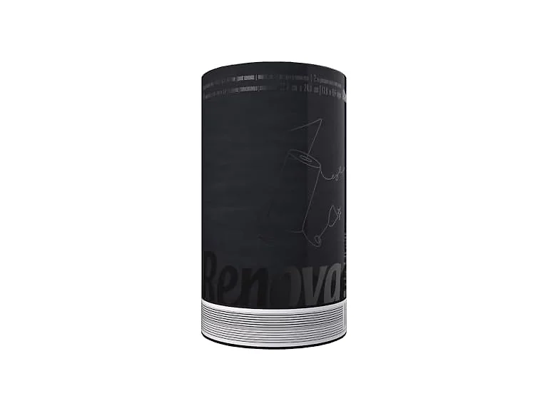 Renova Black Paper Towel 1 Roll 120 Sheets