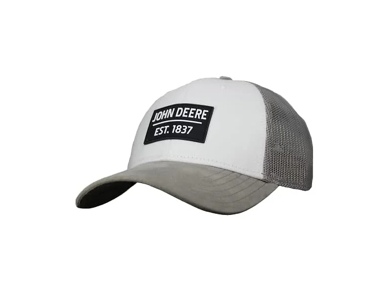 John Deere (OS) Faux Suede Trucker Cap-Oxford-Os