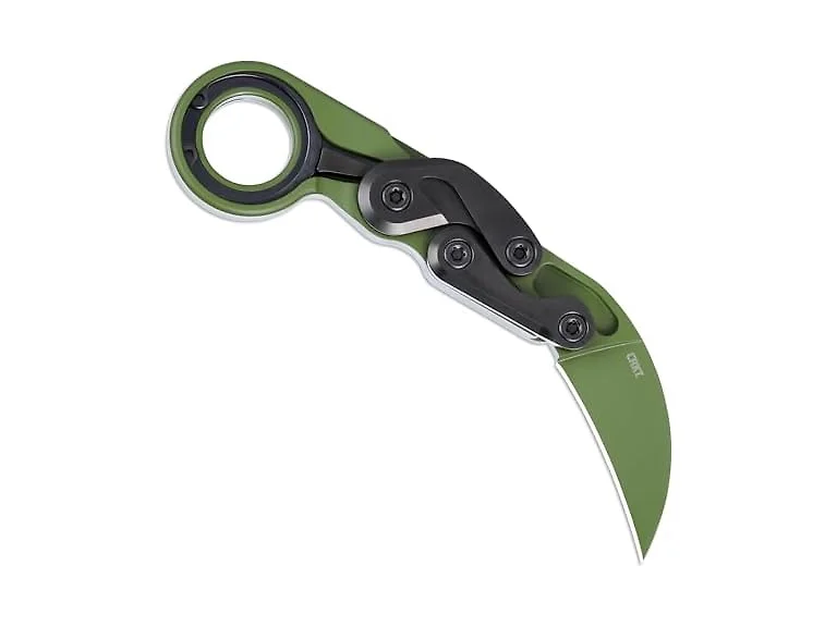 CRKT Provoke Karambit Folding Knife, Green