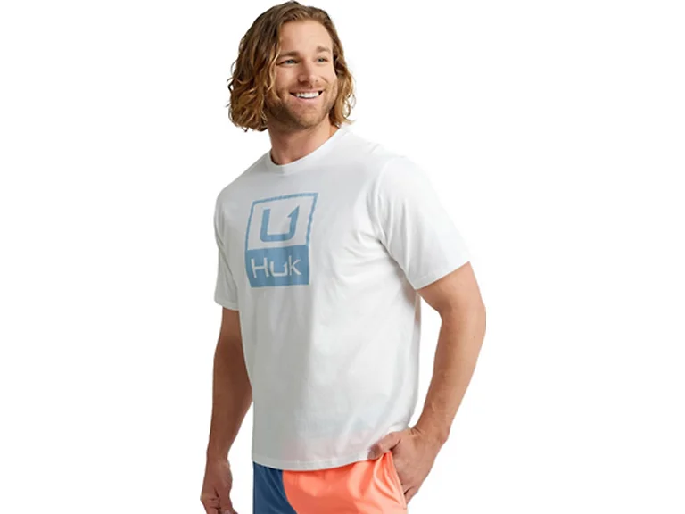 HUK Mens Short Sleeve Performance Tee