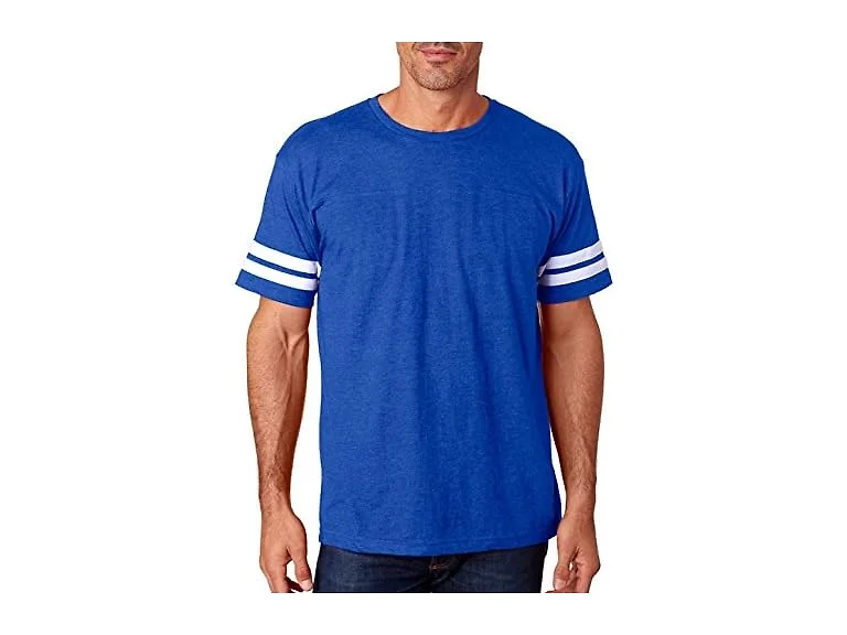LAT Unisex (L) Adult Fine Jersey Crew Neck Tee